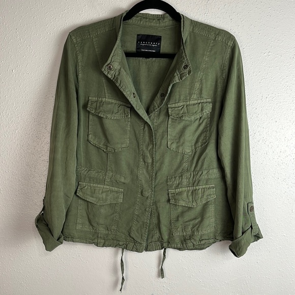 Sanctuary army green military style jacket size M - Picture 1 of 9